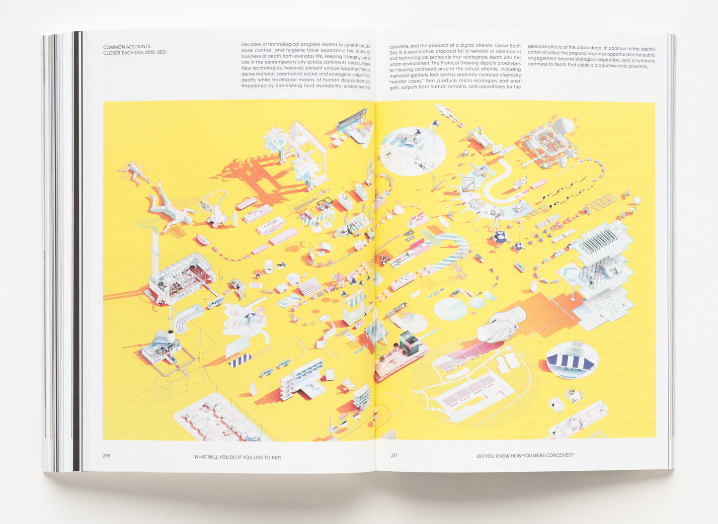 A section of Now: Norms and Rituals as Sites for Architectural Intervention