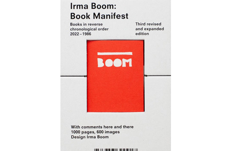 Irma Boom: Book manifest