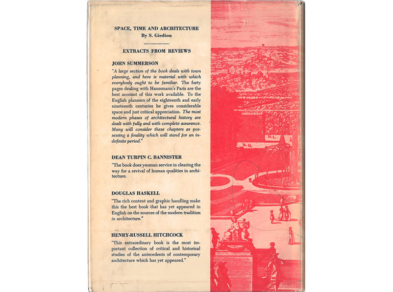 Space, time and architecture: The growth of a new tradition