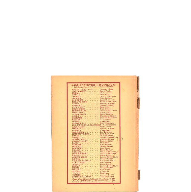 Walter Gropius. Illustré de 32 reproductions en héliogravure.