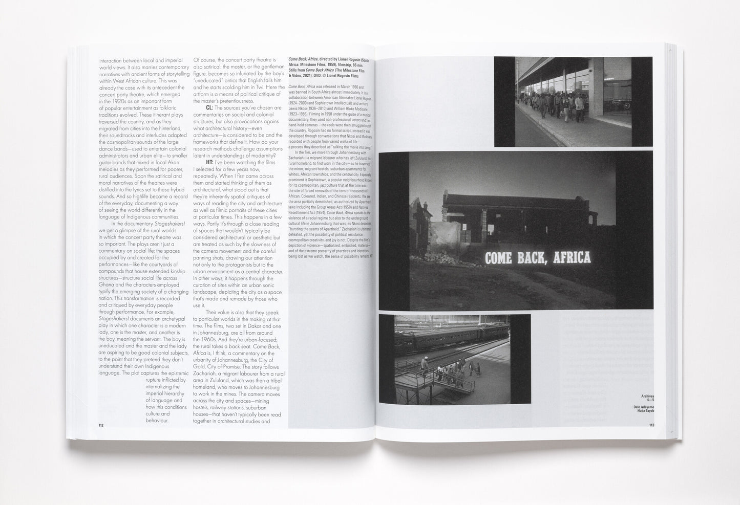 Fugitive Archives: A Sourcebook for Centring Africa in Histories of Architecture