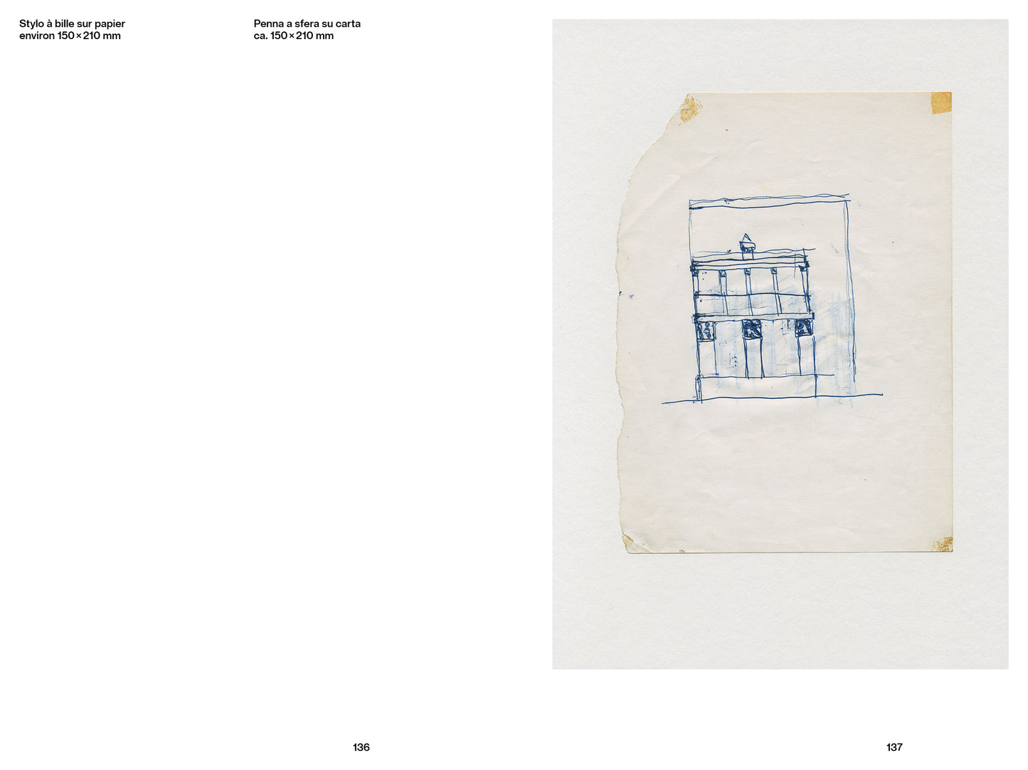 Peter Märkli: Dessins, disegni