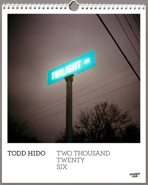 Todd Hido: 2026 Calendar