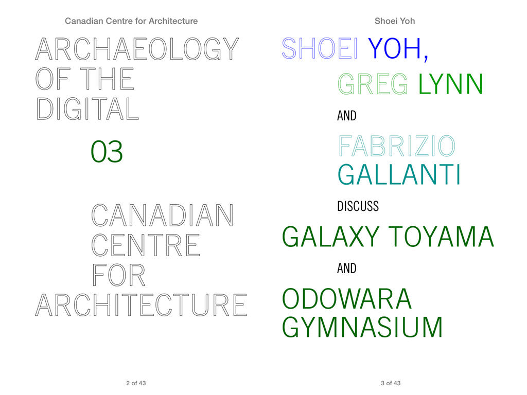 Shoei Yoh - Sports Complex Galaxy Toyama / Odawara Gymnasium