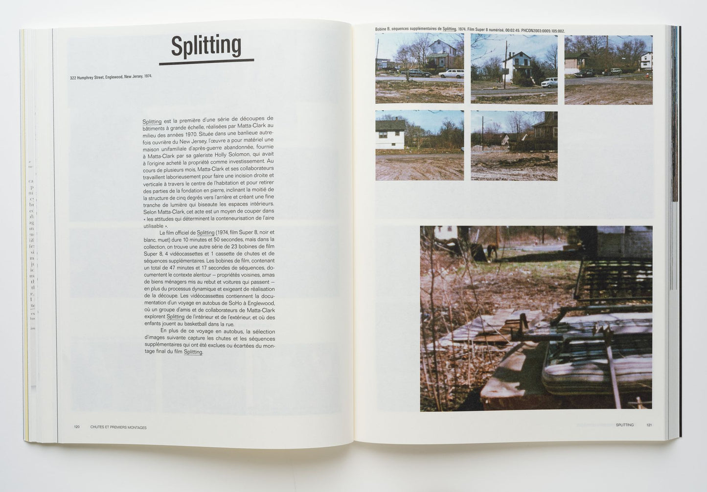 CP138 Gordon Matta-Clark : Les archives revues par Yann Chateigné, Hila Peleg et Kitty Scott