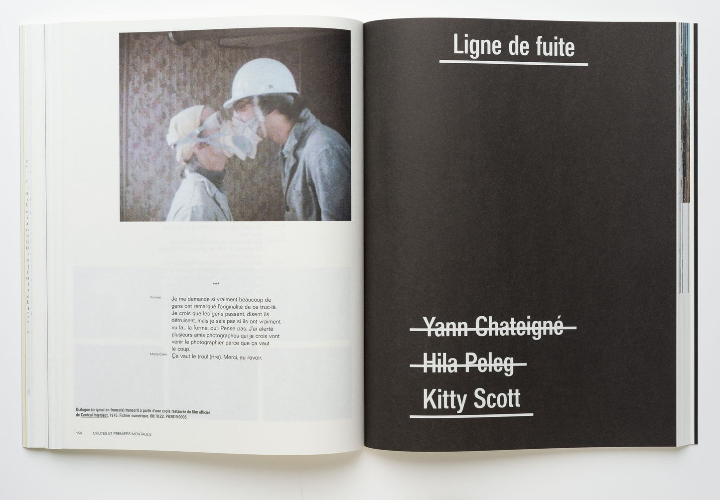 CP138 Gordon Matta-Clark : Les archives revues par Yann Chateigné, Hila Peleg et Kitty Scott