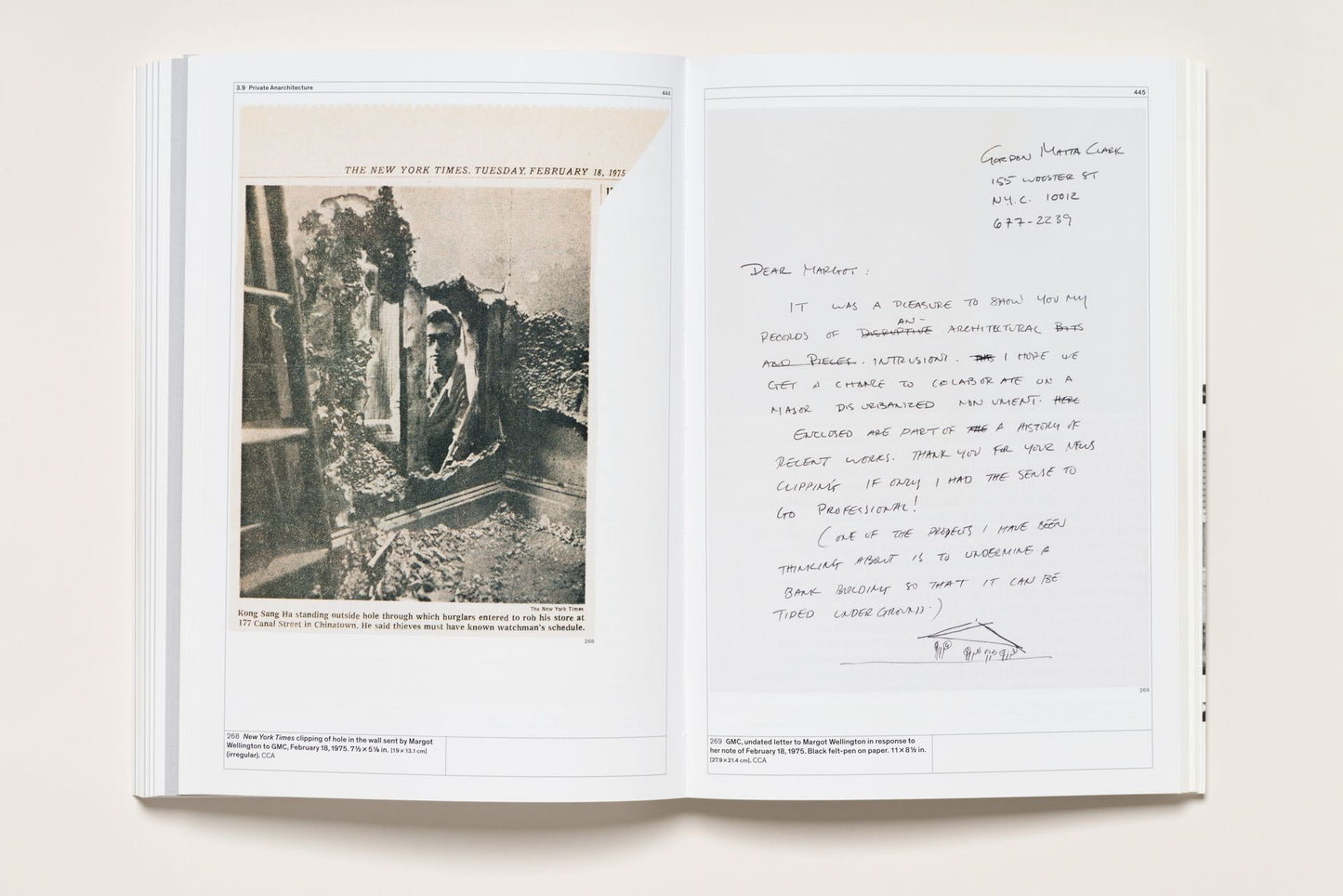 Cutting Matta-Clark: The Anarchitecture Investigation