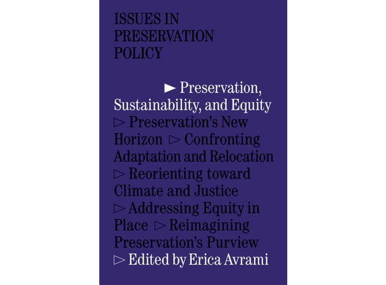 Preservation, sustainability and equity