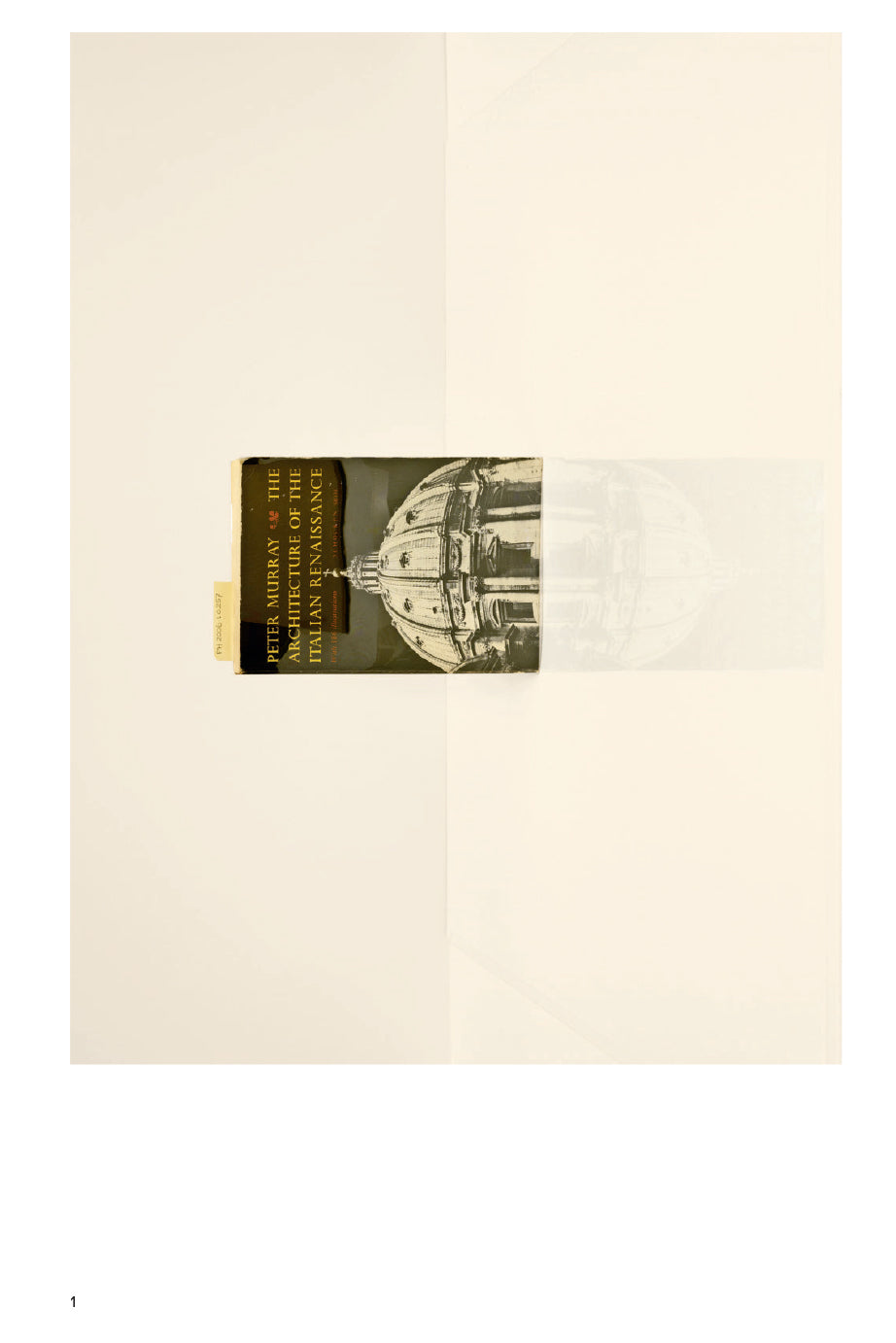 Documents from Gordon Matta-Clark's personal library