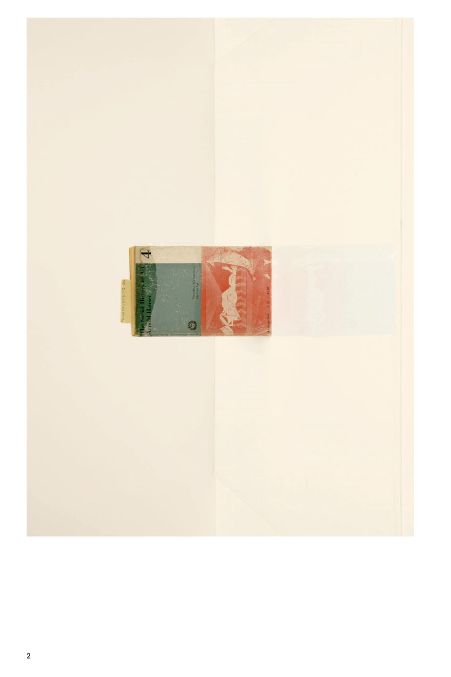 Documents from Gordon Matta-Clark's personal library