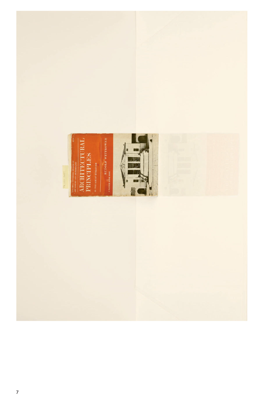 Documents from Gordon Matta-Clark's personal library