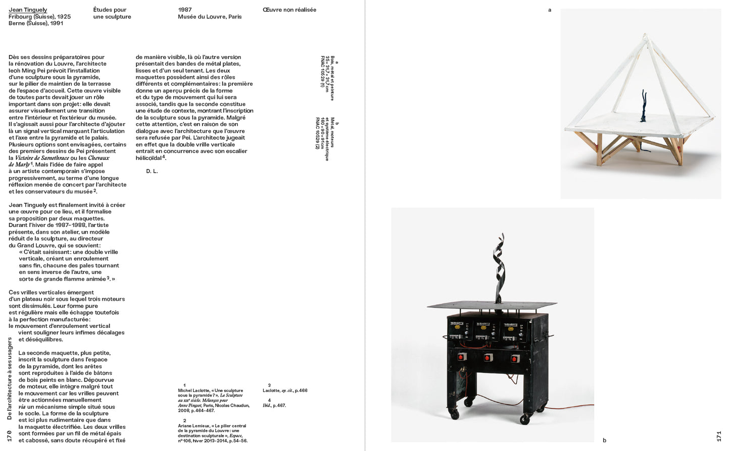 Préliminaires : Études et maquettes