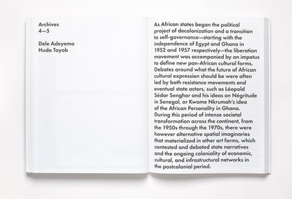 Fugitive Archives: A Sourcebook for Centring Africa in Histories of Architecture