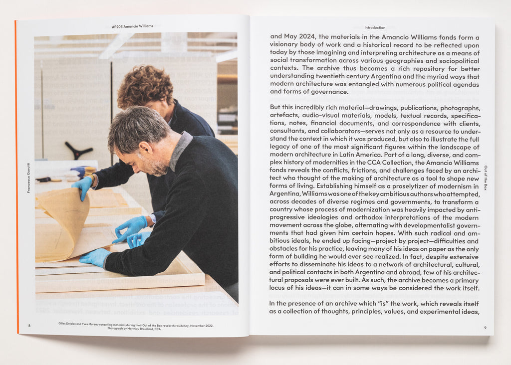 AP205 Amancio Williams: Readings of the Archive by Studio Muoto, Claudia Shmidt, and Pezo von Ellrichshausen