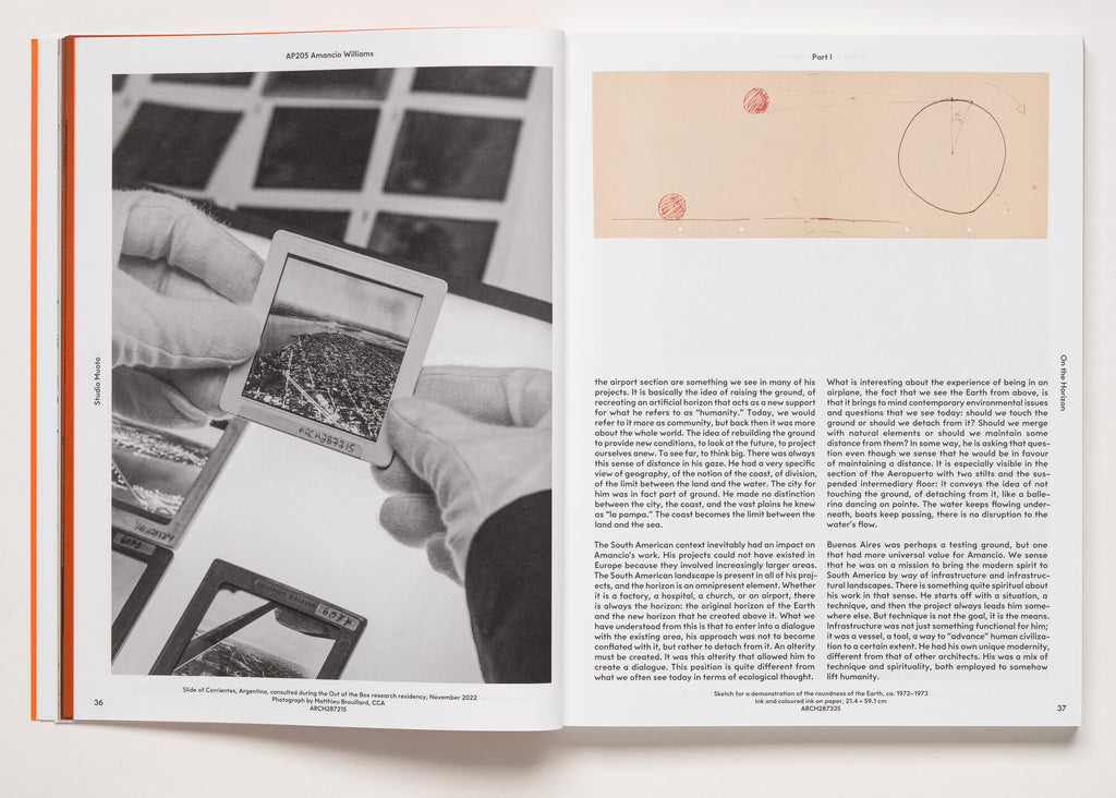 AP205 Amancio Williams: Readings of the Archive by Studio Muoto, Claudia Shmidt, and Pezo von Ellrichshausen