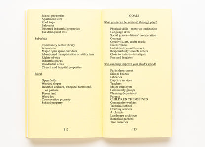 Cornelia Hahn Oberlander on Pedagogical Playgrounds