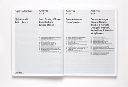 Fugitive Archives: A Sourcebook for Centring Africa in Histories of Architecture