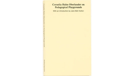 Cornelia Hahn Oberlander on Pedagogical Playgrounds