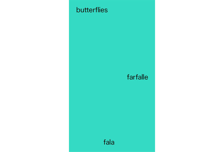 Fala Atelier : Papillons / Farfalle