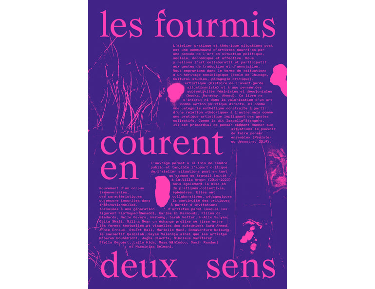 Les fourmis courent en deux sens