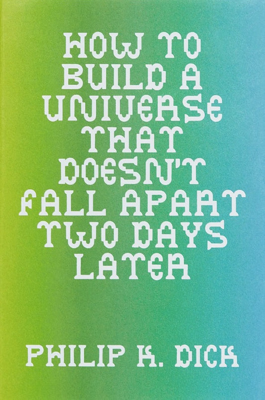 How to build a universe that doesn't fall apart two days later