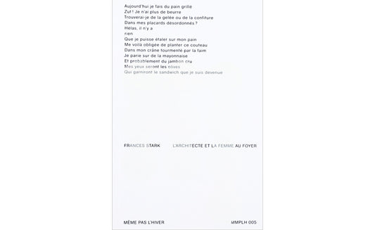 L'architecte et la femme au foyer