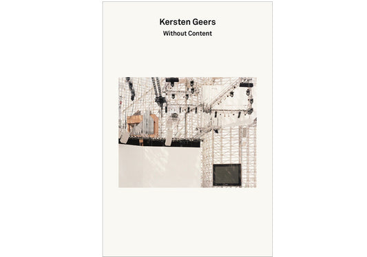 2G Essays Kersten Geers: Without content