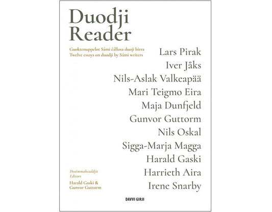 Lecteur Duodji : Douze essais sur le duodji par des écrivains sâmes