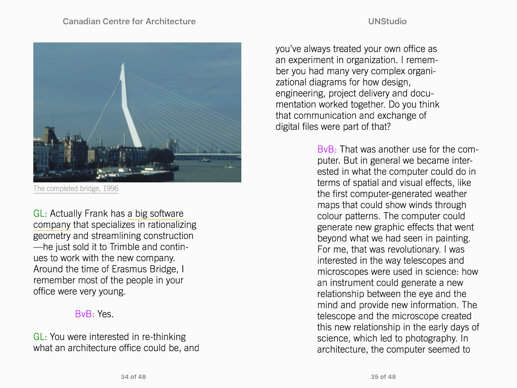 UN Studio - Erasmus Bridge
